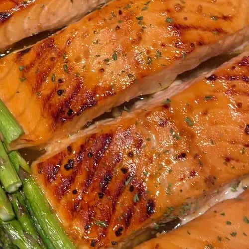 Baked Lemon Honey Salmon