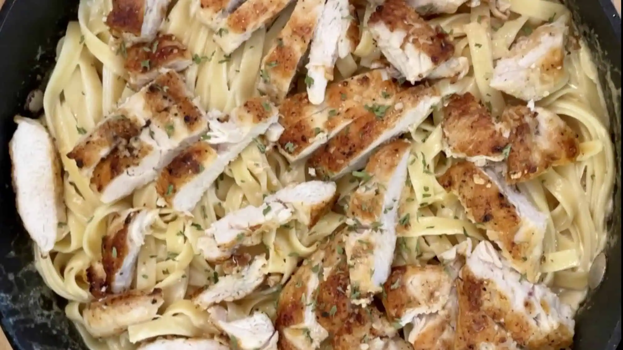 One Pot Chicken Alfredo Recipe