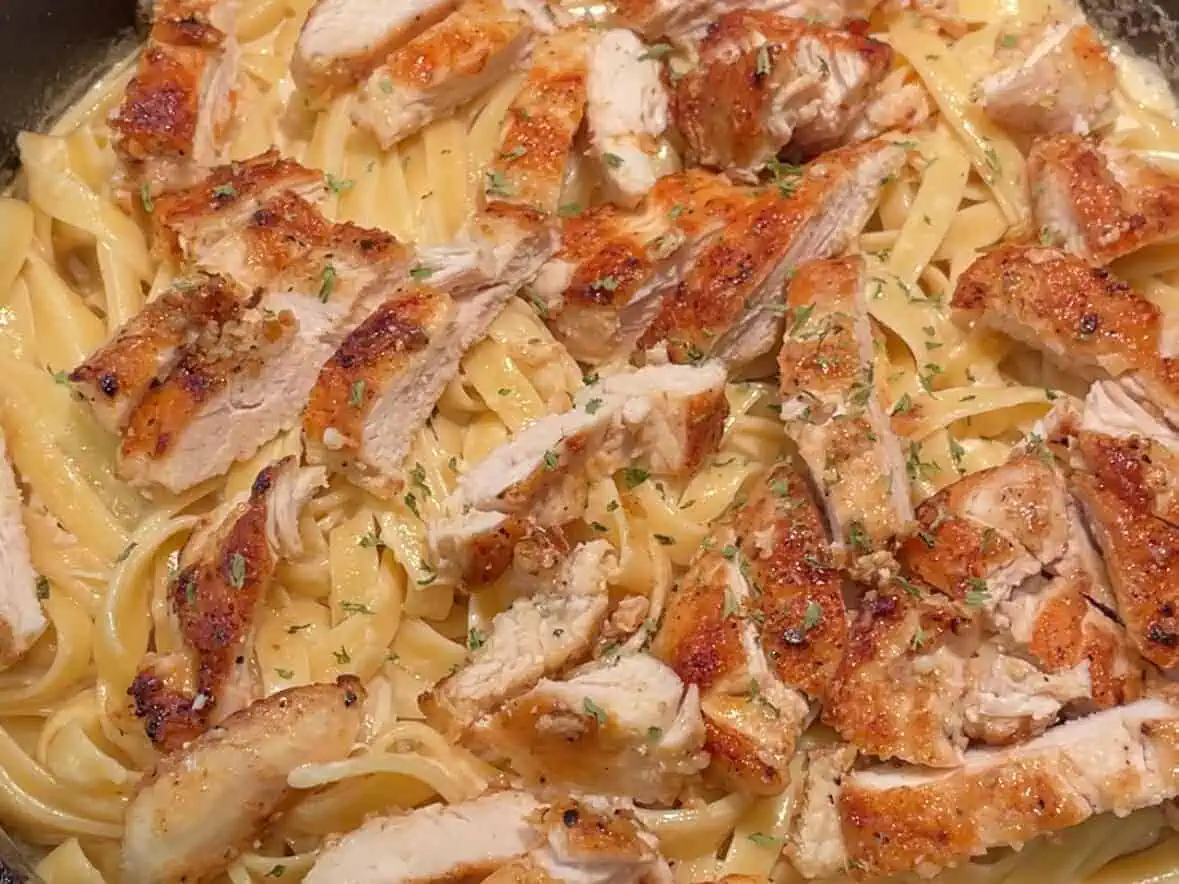 One Pot Chicken Alfredo Recipe